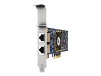Síťový adaptér - PCIe 2.0 x8 nízký profil - Gigabit Ethernet / 10Gb Ethernet x 2 - federal government - kompatibilní s TAA - pro P/N: AT-SP10ER40/I, AT-SP10LRA/I, AT-SP10TM, AT-SP10TW1, AT-SP10TW3, AT-SP10ZR80/I