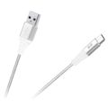 Kabel REBEL RB-6001-100-W USB/USB-C 1m White