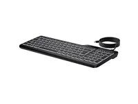 Klávesnice - více zařízení - 65% - compact - podsvícená - USB - QWERTY - Mezinárodní angličtina - černá