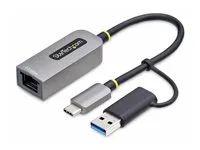 Síťový adaptér - USB-C 3.2 Gen 1 / Thunderbolt 3 - 10M/100M/1G/2.5 Gigabit Ethernet - šedá space gray