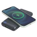 DELTACO PB-Q1003, Qi Powerbank 10000mAh, černá