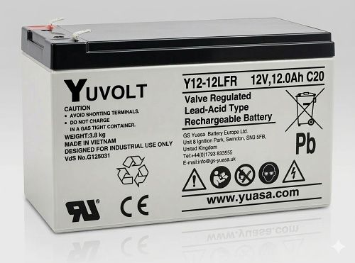 Yuasa YUVOLT Y12-12FR F2 VdS (12V; 12Ah)