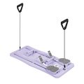 Pilates reformer REBEL RBA-3069-PU