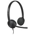 LOGITECH H340 USB Headset black