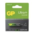 Baterie AAA (R03) alkalická GP Ultra Plus 4 ks