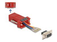 D-Sub 9 pin female to RJ12 female Assemb