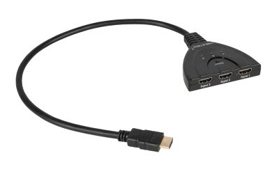 Přepínač 3x HDMI/1x HDMI CABLETECH ZLA0310