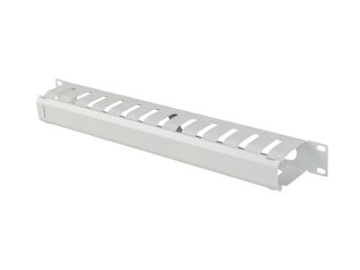 19" Cable managmement metal 1U type a grey lanberg