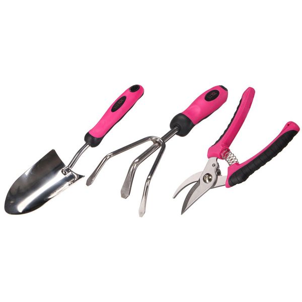 Sada zahradního nářadí SIXTOL GARDEN PINK 3 3ks
