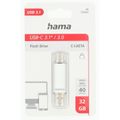 HAMA FlashPen Laeta, USB-C/A 3.2 (Gen1), 32GB, str