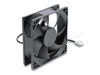 Delock - Ventilátor skríne - axiální - 92 mm - cerná