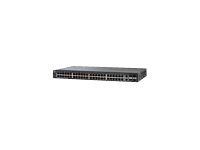 Přepínač - L3 - řízený - 48 x 10/100 + 2 x 10/100/1000 + 2 x kombinace Gigabit SFP - Lze montovat do rozvaděče - repasováno