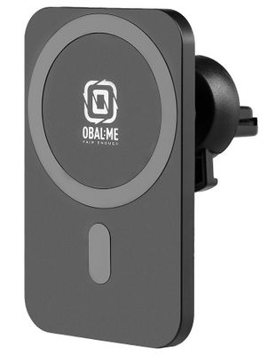 OBAL:ME MagNetix Plate Bezdrátový Nabíjecí Držák do Auta 15W Black