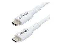 1m 3.3ft White USB-C Cable 2 Pack - USB2CC1MNCWHE2PK