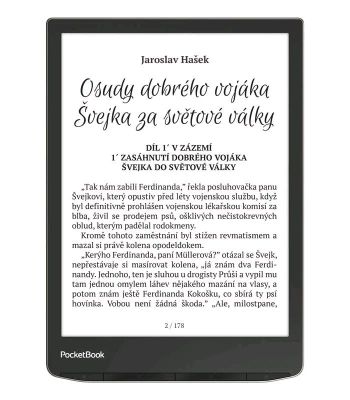 E-book POCKETBOOK 743G InkPad 4 Stardust Silver, stříbrný