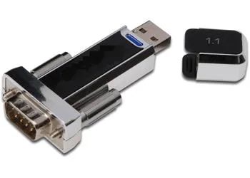 PremiumCord  USB - RS 232 převodník krátký