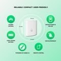 Chytrý detektor úniku vody NOUS E4 ZigBee Tuya