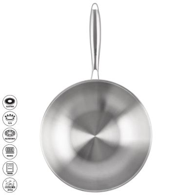 Pánev wok ORION Steela 30 cm