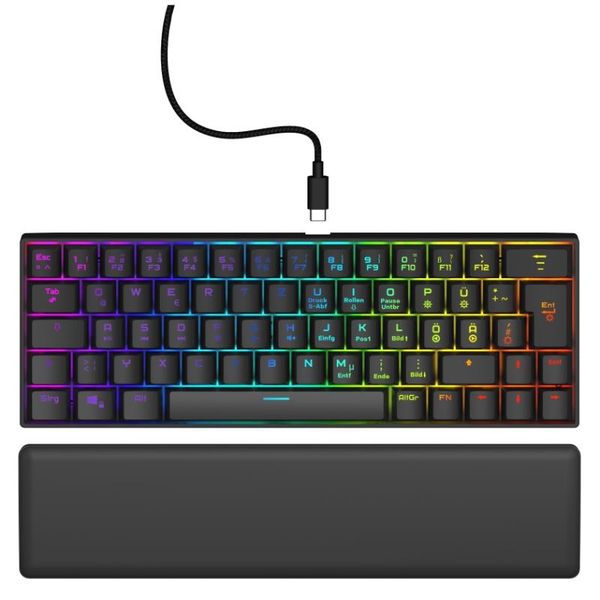 uRAGE Exodus 760 Mini, Herní klávesnice, USB, US