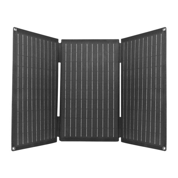 Sandberg Solar Charger 30W USB/USB-C/DC, skládací solární nabíječka, černá