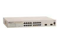 Přepínač - řízený - 16 x 10/100/1000 + 2 x SFP - desktop