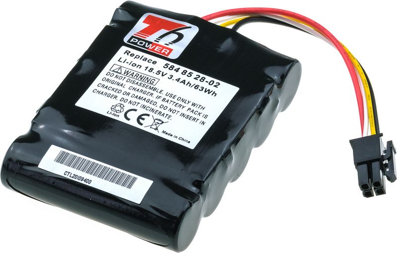 Baterie T6 Power pro Gardena R130Li, R160Li, Sileno+, 18,5V, 3400mAh, 63Wh, Li-ion