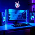 MANTA GAMEPAD, LED Neon plexi dekorace