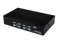 4 Port 1U Rackmount USB KVM Switch - SV431DUSBU