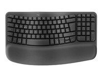 Klávesnice - bezdrátový - 2.4 GHz, Bluetooth LE - QWERTY - US mezinárodní - grafit