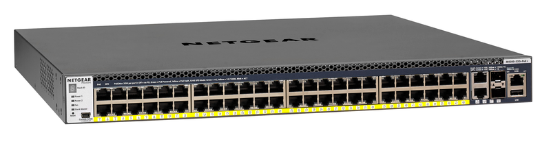 Netgear m4300-52g-poe+ managed swch APS550W