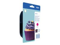 Vysoká výtěžnost - purpurová - originální - blistr - inkoustová cartridge - pro Brother DCP-J100, DCP-J105, DCP-J132W, DCP-J4110DW, DCP-J552DW, DCP-J752DW