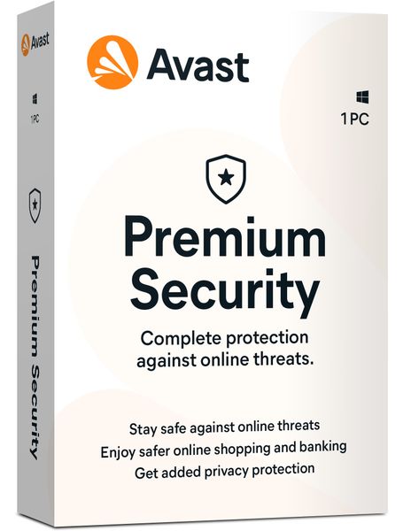 Avast Premium Security for Windows 1 PC 3Y