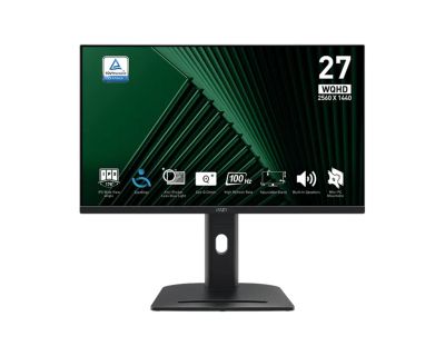 MSI Pro/MP275QPG/27"/IPS/QHD/100Hz/1ms/Black/2R
