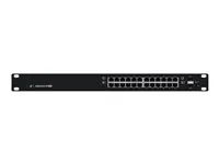 Přepínač - L3 - řízený - 24 x 10/100/1000 (PoE+) + 2 x gigabitů SFP - Lze montovat do rozvaděče - PoE+