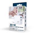 GEMBIRD TA-UC-PDQC30L-W-01, Nabíječka, USB/USB-C