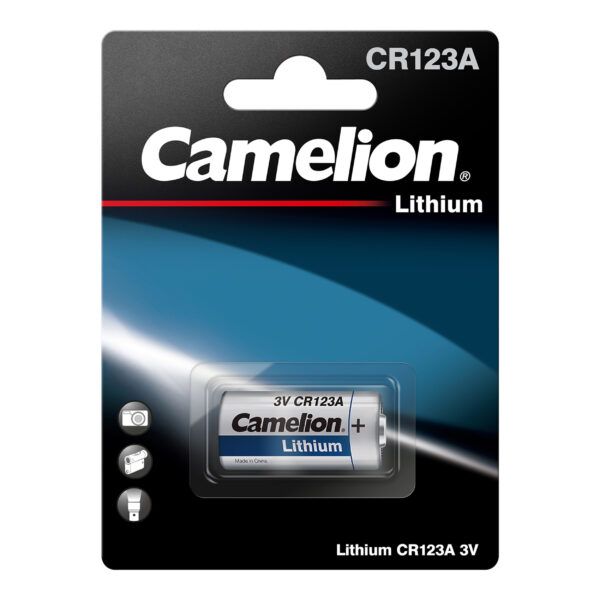 CAMELION Camera Spezial, Baterie, 3V, CR123A, 1ks