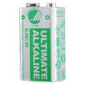 DELTACO ULTIMATE, Baterie alkalická 9V 6LR61 10ks