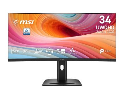 MSI Pro/MP341CQPHG E12/34''/VA/UWQHD/120Hz/4ms/Čierna/3R