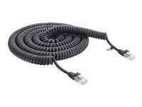 Delock - Sítový kabel - RJ-45 (M) do RJ-45 (M) - 5 m - 5 mm - UTP - CAT 5e - svinutý, provedení bez hrbolku - cerná