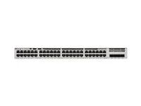 Network Essentials - přepínač - L3 - řízený - 48 x 10/100/1000 (PoE+) + 4 x 10 Gigabit SFP+ - Lze montovat do rozvaděče - PoE+
