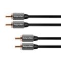 Kabel 2x Cinch konektor/2x Cinch konektor 1m KRUGER & MATZ KM0304