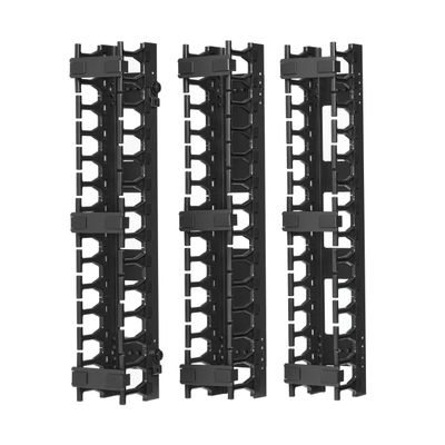 Kabelový manažer vertikální SmartRack 3 (7.62cm), kabelový kanál s výřezy pro kabely