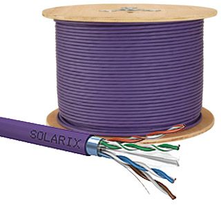 SOLARIX kabel CAT6 FTP LSOH Dca 500m/cívka
