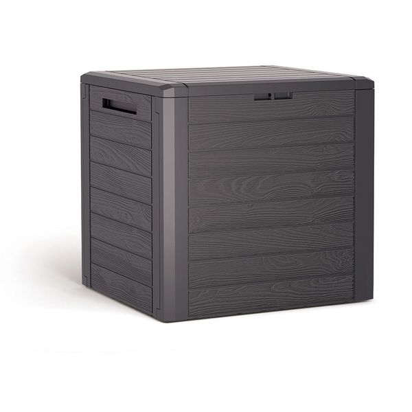 Box zahradní WOODEBOX umbra 58,5cm - 140l