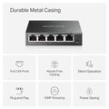 MERCUSYS MS105GS-M2, 5-Port 2.5G Desktop Switch