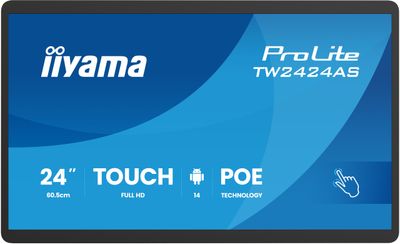 24" iiyama TW2424AS-B3P:IPS,FHD,Android
