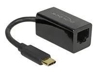 Síťový adaptér - USB-C 3.1 - Gigabit Ethernet x 1 - černá