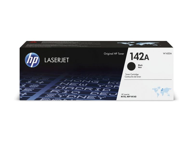 HP 142A Black LaserJet Toner, W1420A