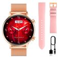 MANTA ALEXA Mini Smartwatch, chytré hodinky, zlaté