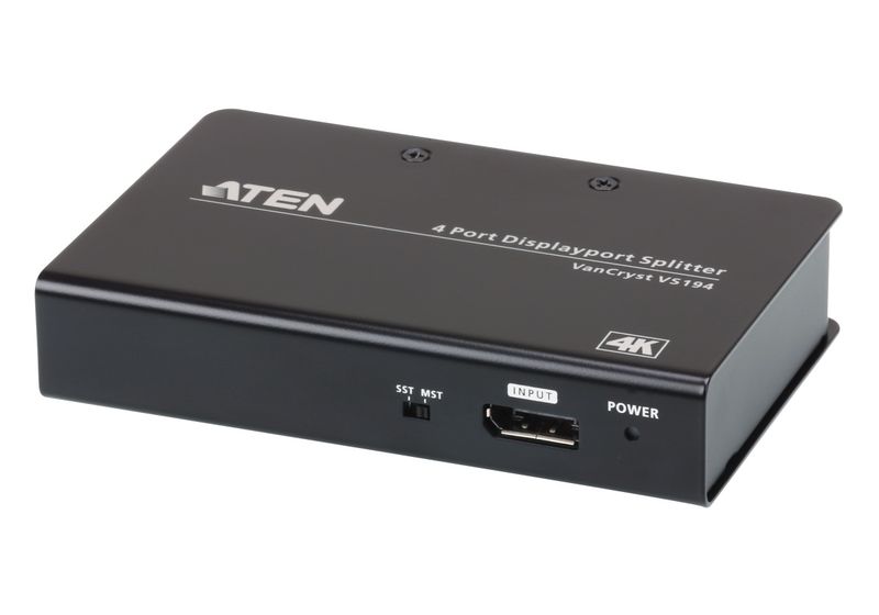 ATEN 4 port DisplayPort rozboč. 4K@60Hz, SST/MST